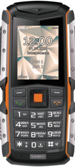 Телефон teXet TM-513R, черный/оранжевый