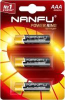 Батарейки Nanfu LR03/286/AAA в блистере 3 штуки
