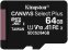 фото Карта памяти Kingston Canvas Select Plus microSDXC 64 ГБ Class 10, UHS-I U1, 100 МБ/с