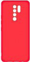 фото Чехол силиконовый с микрофиброй BoraSCO Soft Touch iPhone 14 Plus, красный