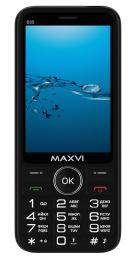 Телефон MAXVI B35, черный