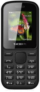 Телефон teXet TM-130, черный