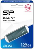 Флешка Silicon Power Mobile C07 128 ГБ, USB 3.0, темно-синий