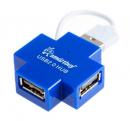 USB-Хаб Smartbuy SBHA-6900B USB2.0, синий
