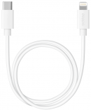 Кабель Deppa (72236) USB-C - Apple 8-pin 1,2 м, белый