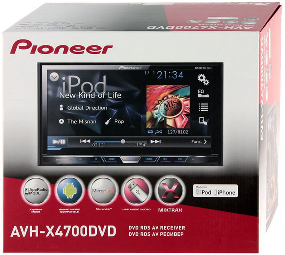 Pioneer Avh-x4700dvd  -  9