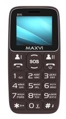 Телефон MAXVI B110, 2 SIM, коричневый