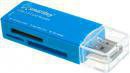 Картридер USB2.0 Reader SmartBuy SBR-749-B Голубой