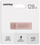 Флешка SmartBuy M1 Metal USB 3.0, 128 ГБ, розовый