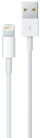 Кабель Apple USB (M)- Lightning (M), 1 м, белый