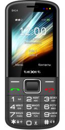 Телефон teXet TM-B414, 2 SIM, черный