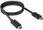 фото Кабель BoraSCO (50763) USB-C - USB-C, 1 м, 65W, черный