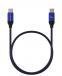 фото Кабель Maxvi (MCw-100TT) USB-C - USB-C, 1,2м, 5A, PD100W, QC 3.0, синий