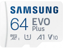 Карта памяти MicroSDXC 64 Gb Samsung EVO PLUS 130Mb/s