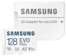 Карта памяти MicroSDXC_128 Gb Samsung EVO PLUS 130Mb/s