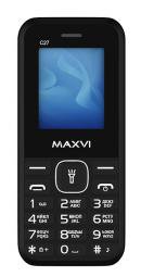 Телефон MAXVI C27, черный