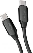 Кабель Deppa (72536) USB-C - USB-C, 60 Вт, 1.2 м, черный
