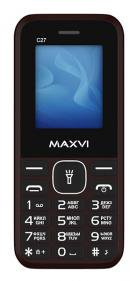 Телефон MAXVI C27, коричневый