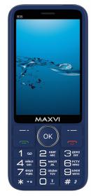 Телефон MAXVI B35, синий