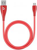 Кабель Deppa (72287) micro USB Ceramic красный 1 м