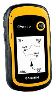 GPS-навигатор Garmin eTrex 10, 2.2" GPS, GLONASS