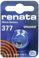 Батарейка Renata R377 / SR626SW / AG4 в блистре 1 штука