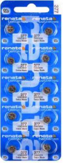 Батарейка Renata R377 / SR626SW / AG4 в блистре 10 штук
