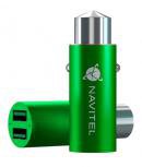 Автомобильное зарядное устройство Navitel UC323, зеленый