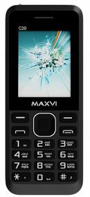Телефон MAXVI C20 (Без З/У), черный