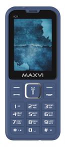 Телефон MAXVI K21, синий