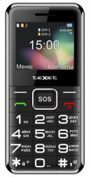 Телефон teXet TM-B319, черный