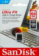 Флешка 64Gb SanDisk Ultra Fit USB3.1