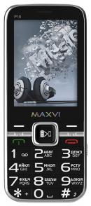 Телефон MAXVI P18, черный