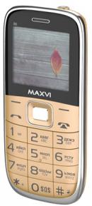 Телефон MAXVI B6, золотой