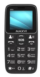 Телефон MAXVI B110, 2 SIM, черный