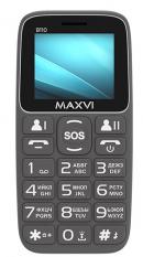Телефон MAXVI B110, 2 SIM, серый