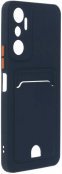 фото Чехол с кармашком NEYPO Poket Matte Infinix Smart 7 Plus, темно-синий