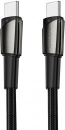 Кабель Deppa (72527) USB-C - USB-C, 140 Вт, 1.5 м, черный