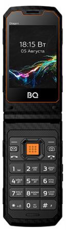 Телефон BQ 2822 Dragon, черный/оранжевый