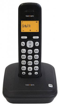 телефон TEXET TX-D4450 черный  DECT АОН
