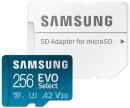 Карта памяти MicroSDXC_256 Gb Samsung EVO Select 130Mb/s