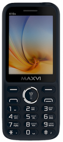 Телефон MAXVI K15n, синий