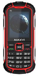 Телефон MAXVI R2, 2 SIM, красный