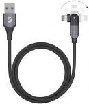 Кабель Deppa USB-C - Apple 8-pin черный 1,2 м