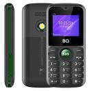 Телефон BQ 1853 Life, черный/зеленый