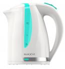 Чайник MAXVI KE1701P, белый/зеленый