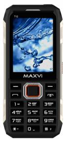 Телефон MAXVI T12, черный