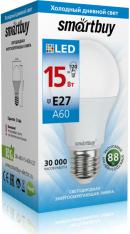 Светодиодная лампа Smartbuy SBL-A60-15-60K-E27 холодный дневной