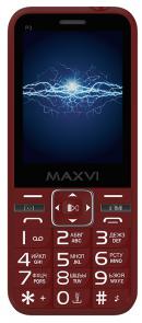 Телефон MAXVI P3, красный