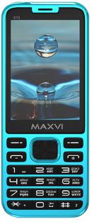 Телефон MAXVI X10, голубой